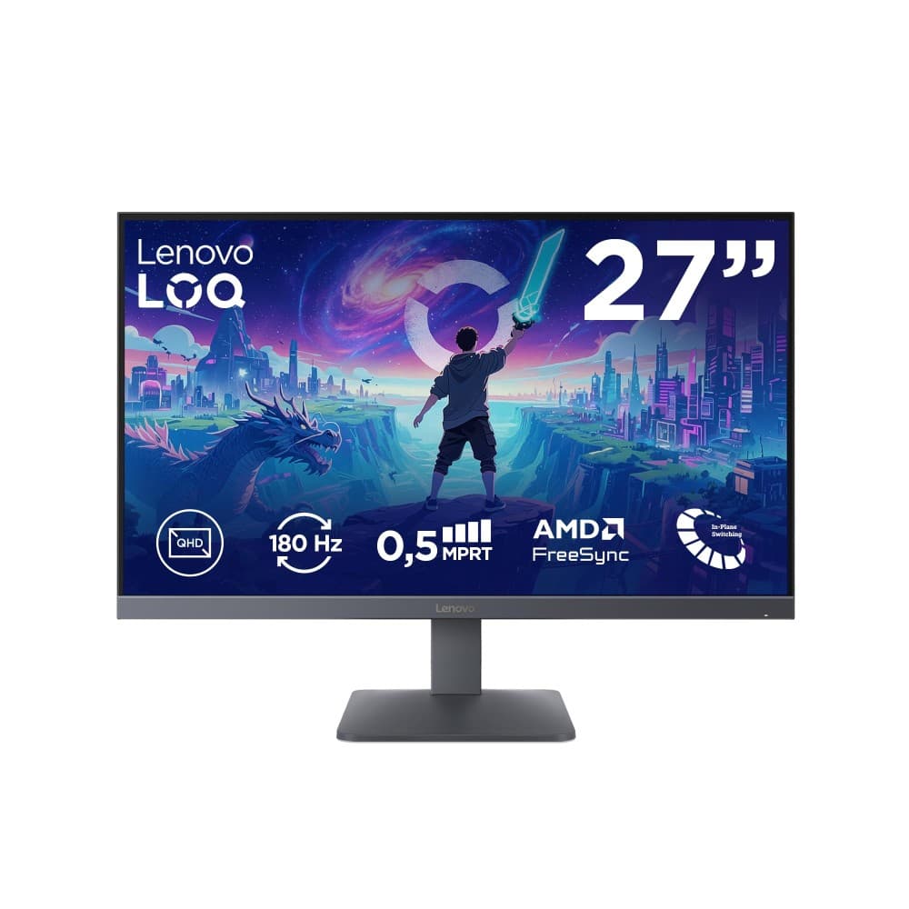 Monitor gaming LOQ 27Q-10 CBUE 27" LENOVO in offerta da Comet