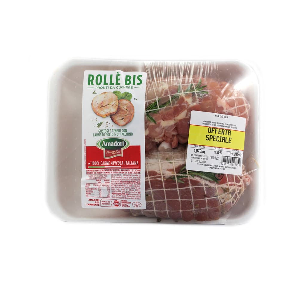 Rollè di pollo e tacchino Amadori – ALDI