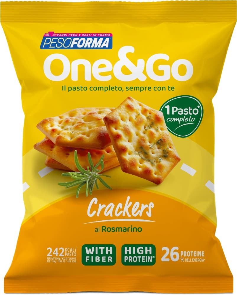 Sostitutivo del Pasto Pesoforma One&Go crackers, 60 g – Esselunga