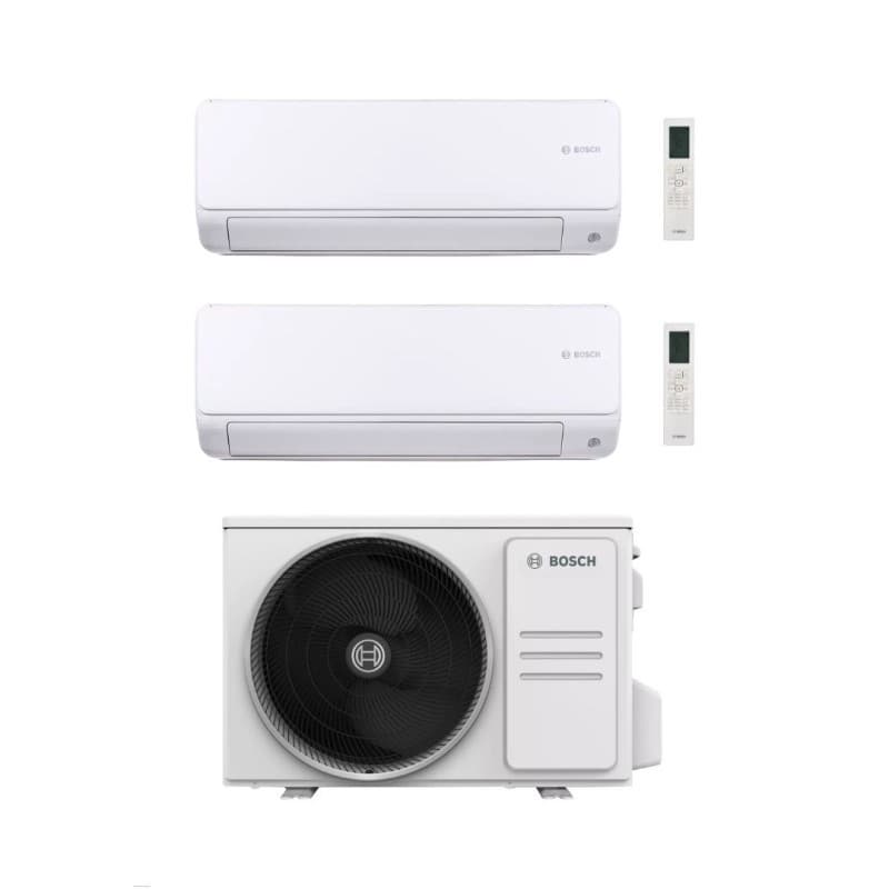 Bosch condizionatore Dualsplit Dual 9+12, 9000 BTU + 12000 BTU – Unieuro