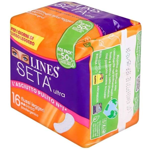 Lines assorbenti seta ultra, 24, 20, 18 o 16 pezzi – Lidl