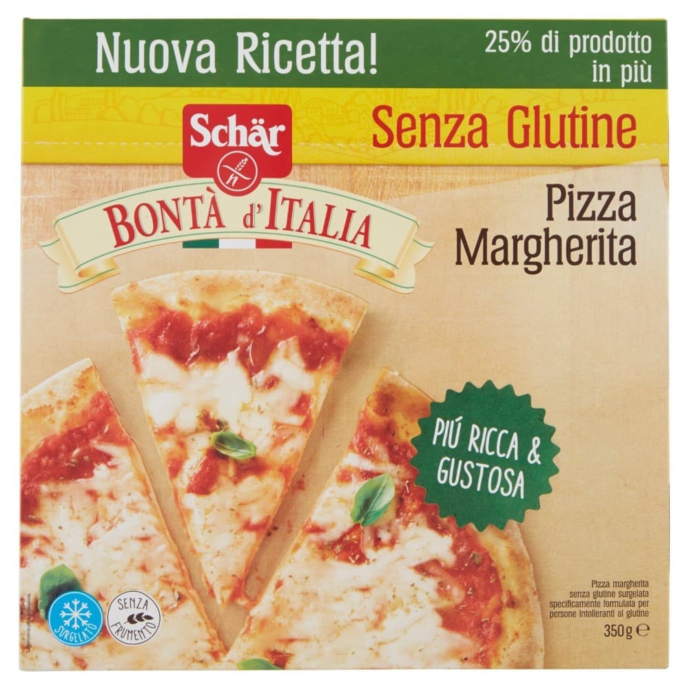 Pizza Margherita Bontà d'Italia Schär, 350 g – Il Gigante