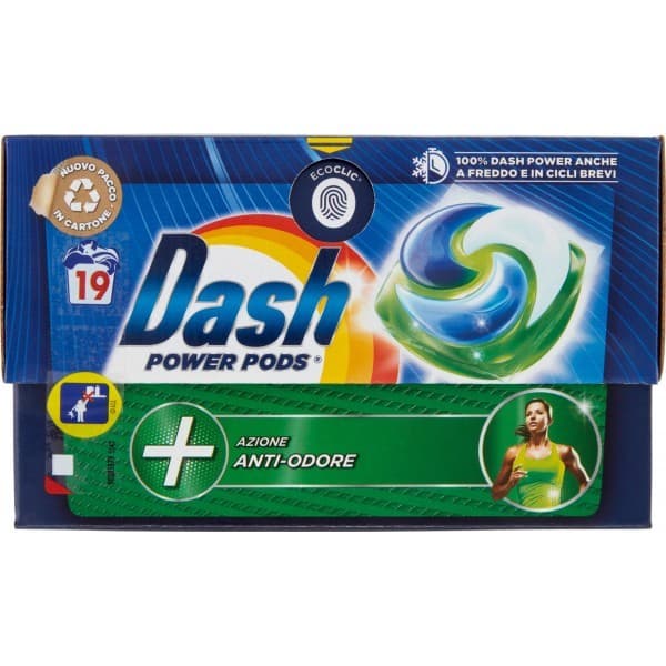 Dash power pods per lavatrice, 19 pz – Tigota