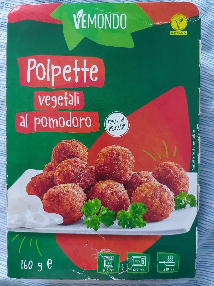 Vemondo polpettine vegetali, 160 g confezione – Lidl