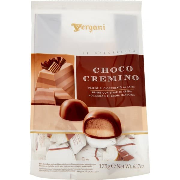Busta Autoportante Secondo Vergani Choco cremino, Fondente o al Pistacchio, 175 g – Carrefour