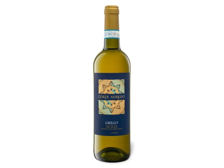 Grillo Sicilia DOC, 0,75 l Corte Aurelio – Lidl