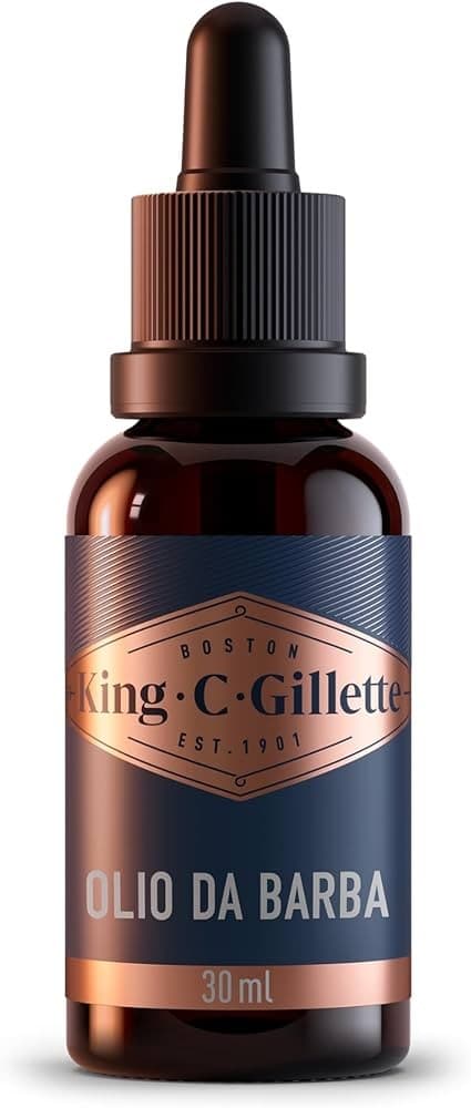 Olio da barba King C Gillette, 30 ml – Bennet
