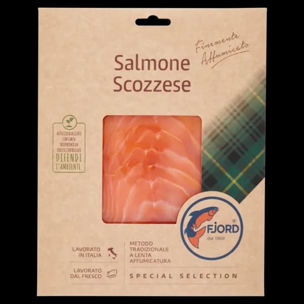 Salmone affumicato Scozzese Fjord, 100 g – Iper La grande i