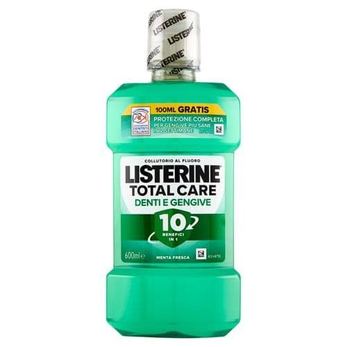Listerine Total Care denti e gengive, 600 ml – Acqua & Sapone