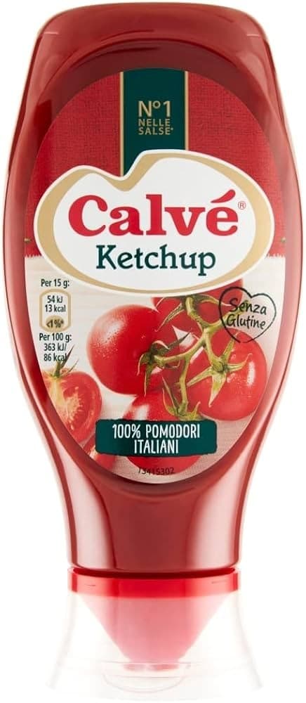 Calvé Ketchup Top Down 430 ml in offerta da Lidl
