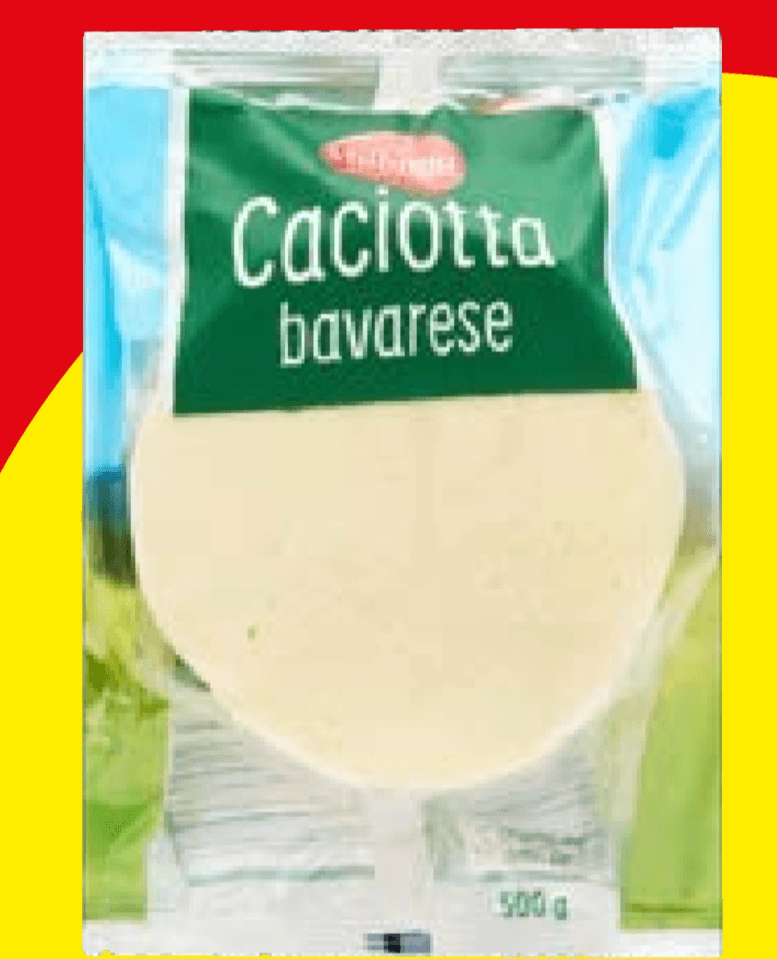 Caciotta bavarese 500 g Milbona in offerta da Lidl