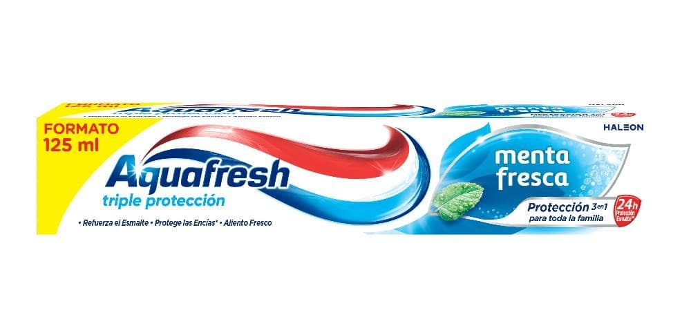 Aquafresh dentifricio tripla protezione menta fresca, 125 ml – Lidl