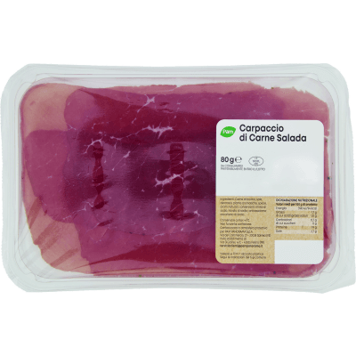 Carpaccio di carne salada Pam 80 g in offerta da Panorama