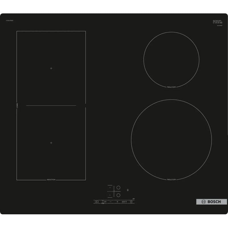 Bosch piano induzione CombInduction Serie 4 PVS61RBB5E, 60 cm – Comet