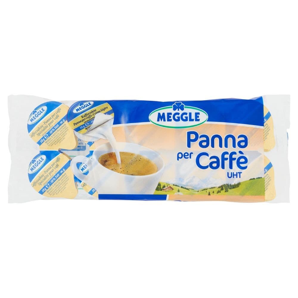 Panna per caffè 10 x 20 g Meggle in offerta da Panorama