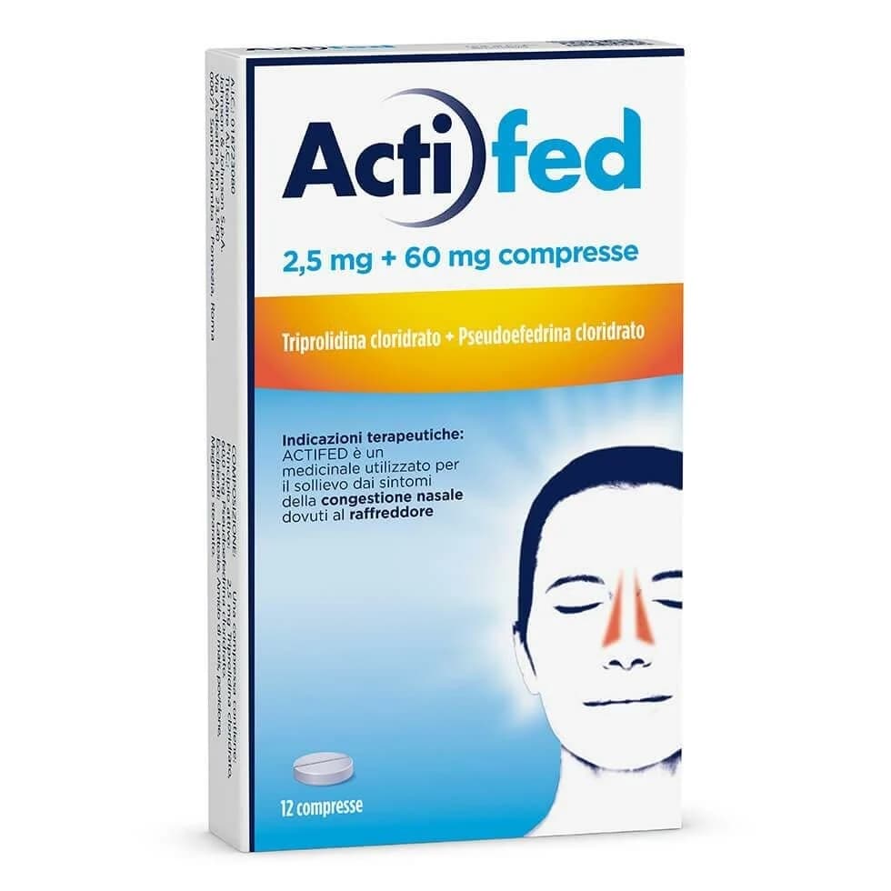 Actifed, 12 compresse – Iper La grande i