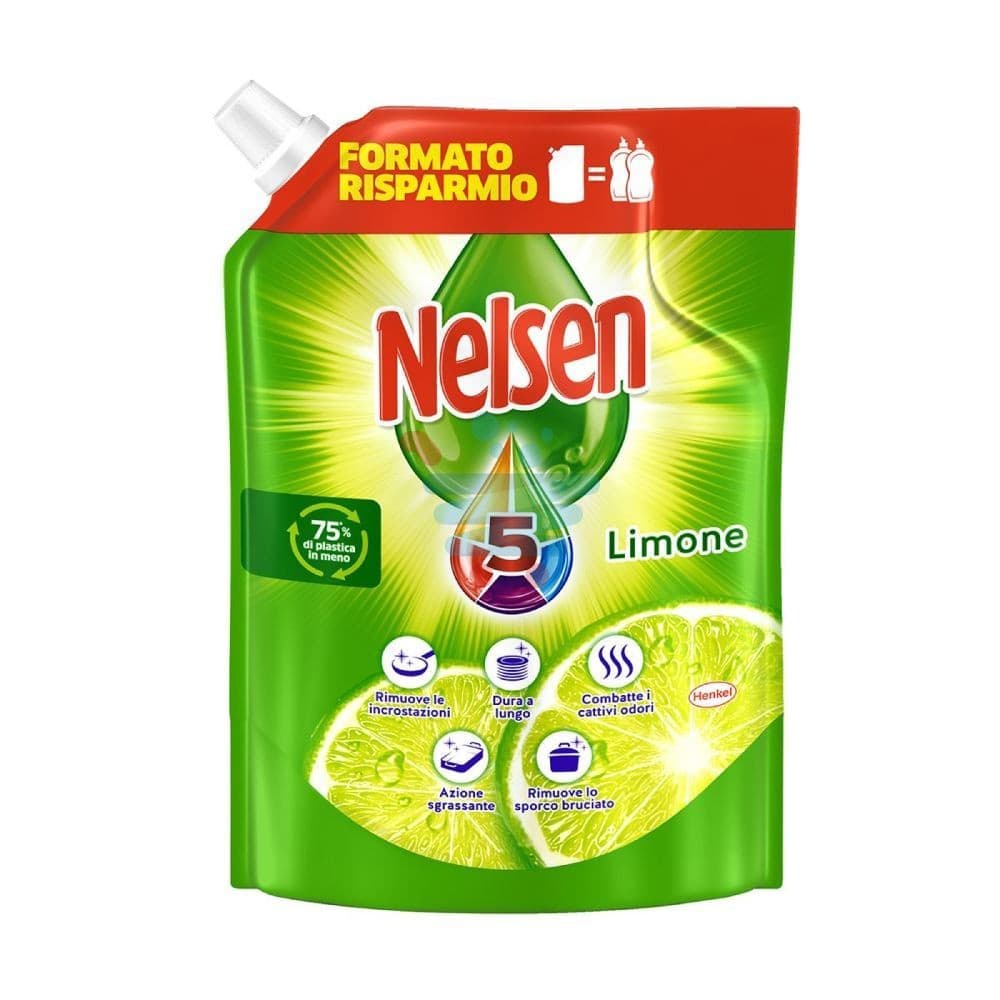 Ecoricarica detersivo piatti Nelsen, 1,8 L – Bennet