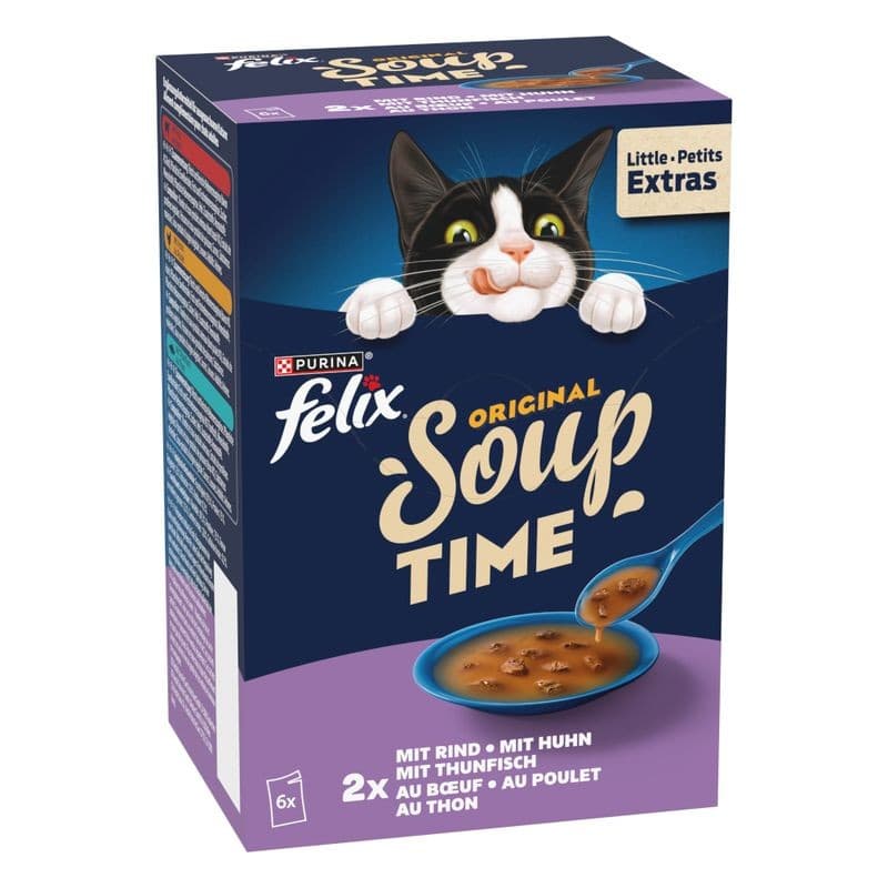 Felix Soup Time, 6x48 g – Carrefour