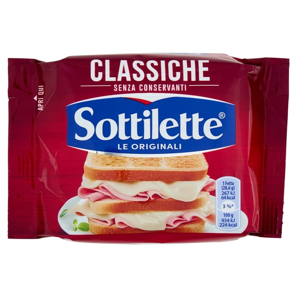 Sottilette Classiche, 10 pz, 285 g – Penny