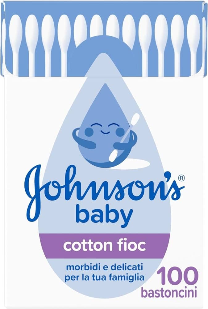 Bastoncini Cotton Fioc Johnson's 100 pezzi in offerta da Coop