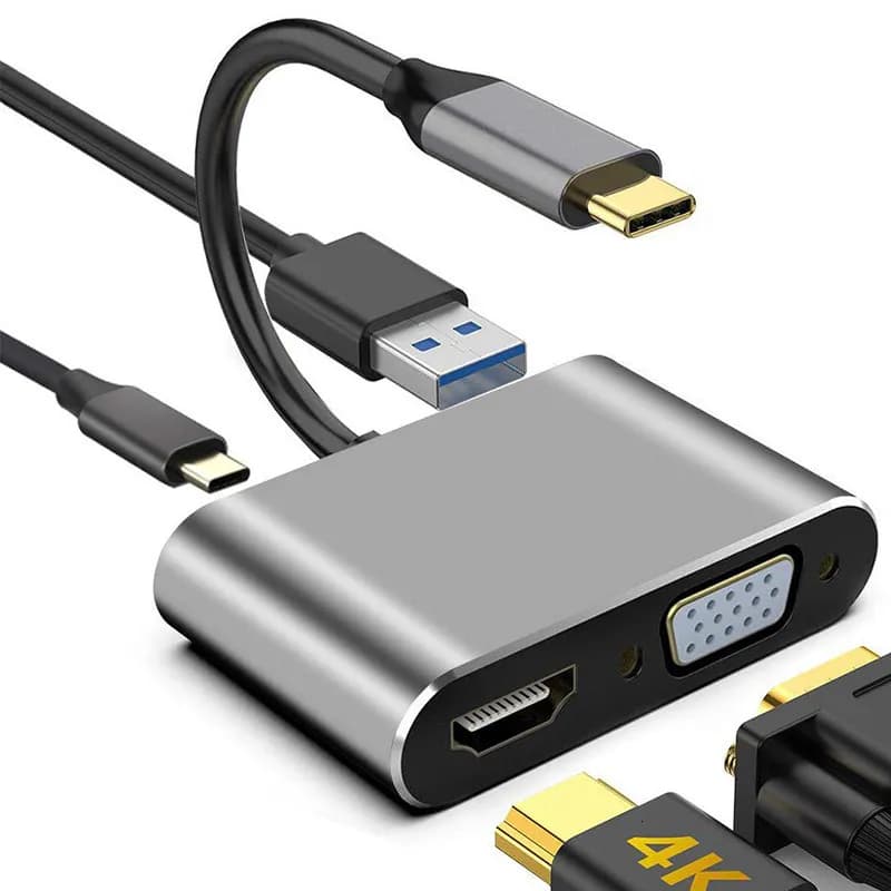 4-in-1 Dual HDMI Docking Station – Unieuro