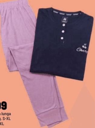Pigiama manica lunga jersey HOMEGA – Iper La grande i