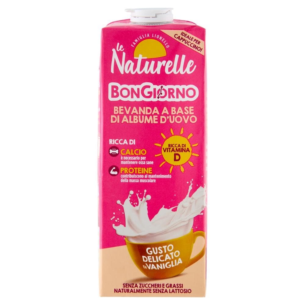 Naturelle bevanda a base di albume d'uovo gusto vaniglia, 1 l Le Naturelle – Iper La grande i