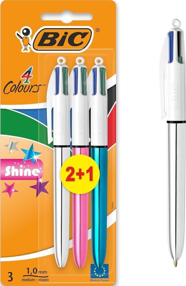 Penna 4 Colours Original, Shine o Pastel BIC in offerta da Iper La grande i