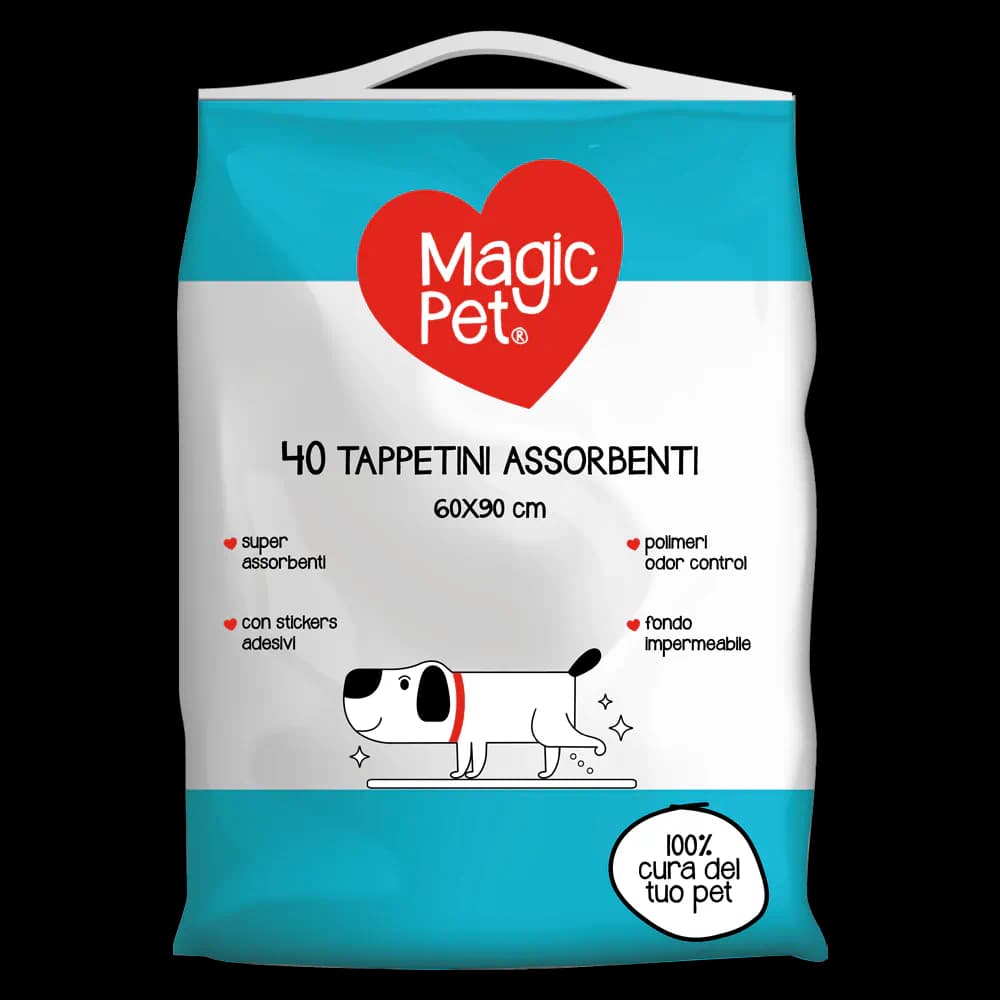 Magic Pet tappetini assorbenti per cani, 40 pezzi – Dm