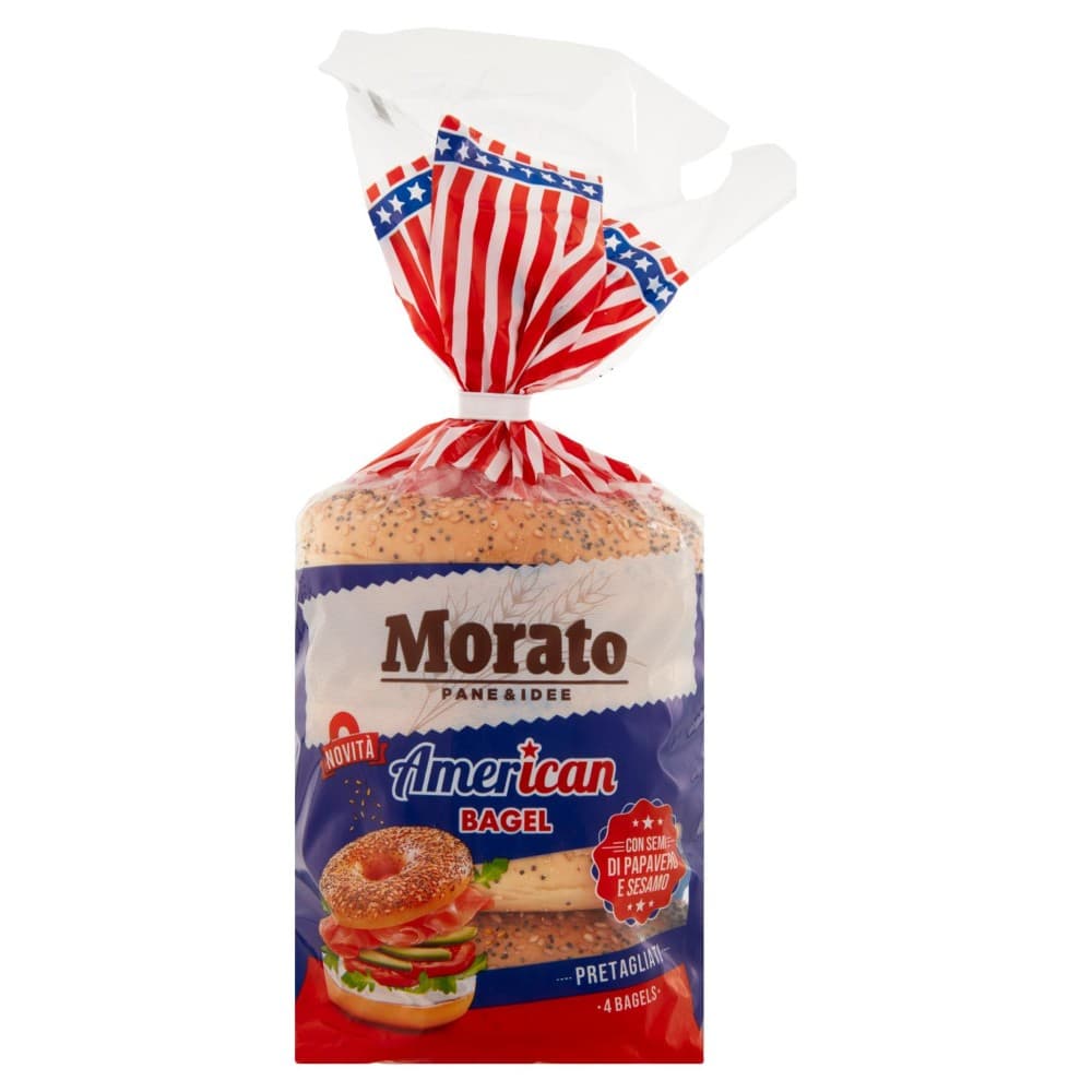 American Bagel con Semi Morato 4 pezzi, 300 g in offerta da Bennet