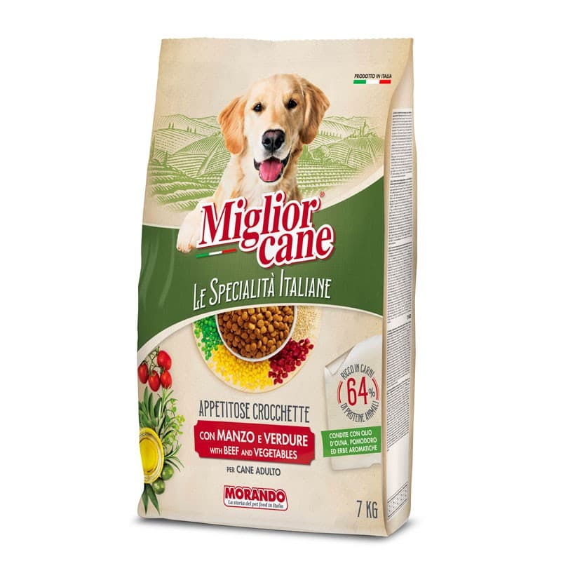 Crocchette per cani Migliorcane Morando, 7 kg – Il Gigante