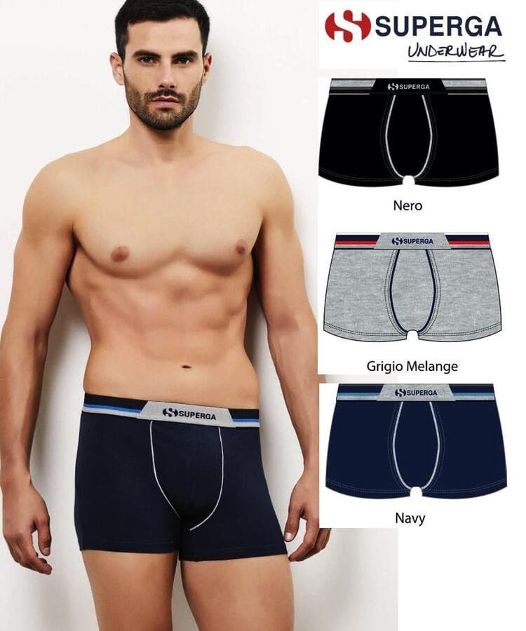Superga slip o boxer uomo, 3 slip o 2 boxer, tg. M-XXL – Iper La grande i