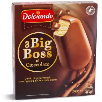 Dolciando Big Boss al cioccolato, 3 pezzi – Eurospin