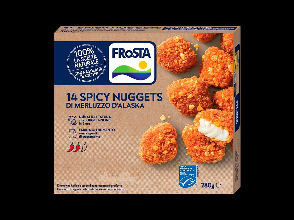 Nuggets spicy merluzzo d'Alaska, 280 g Frosta – Esselunga