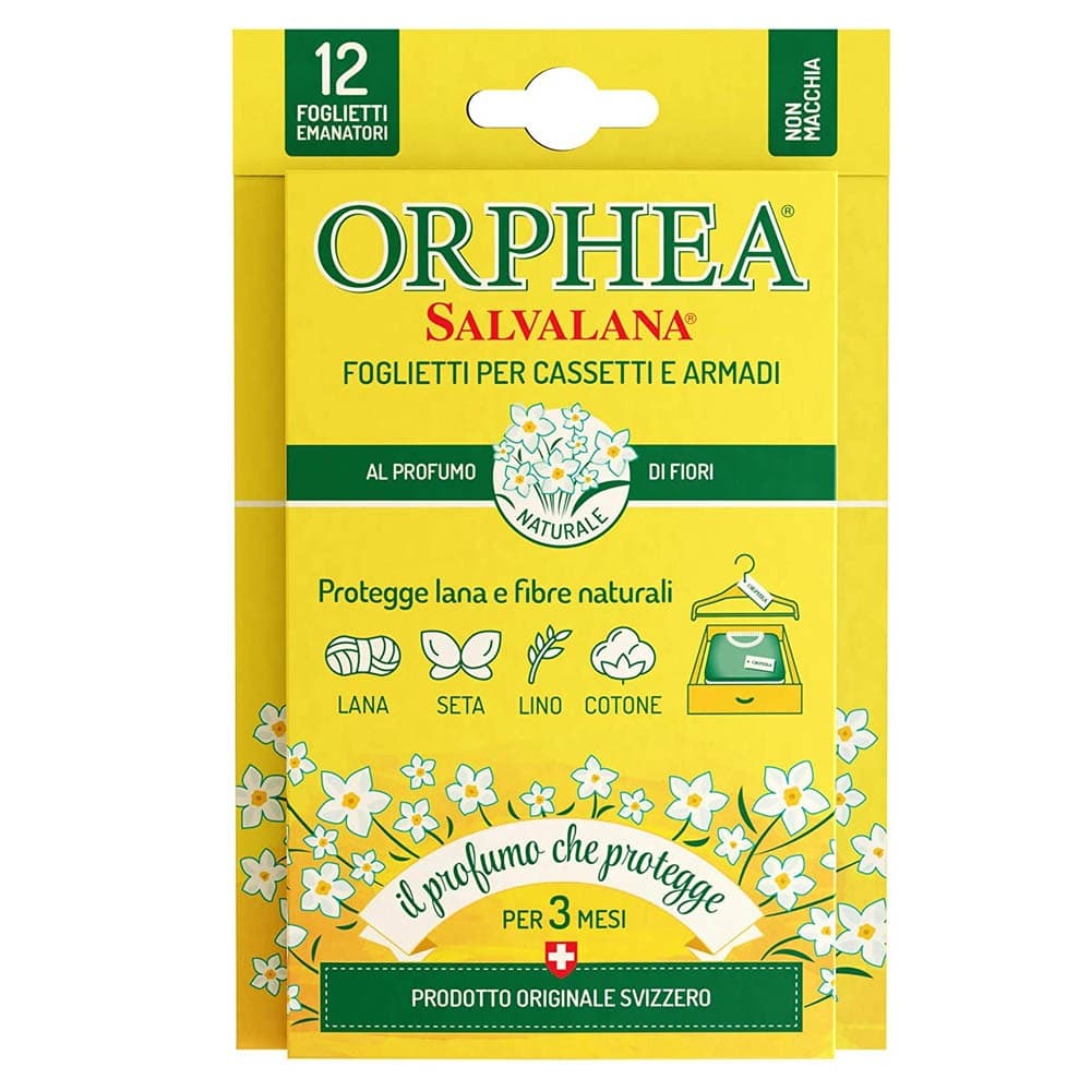 Fogli antitarma Salvalana Orphea, 12 pezzi – Bennet