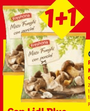 Freshona misto funghi con porcini, 2x 300 g – Lidl