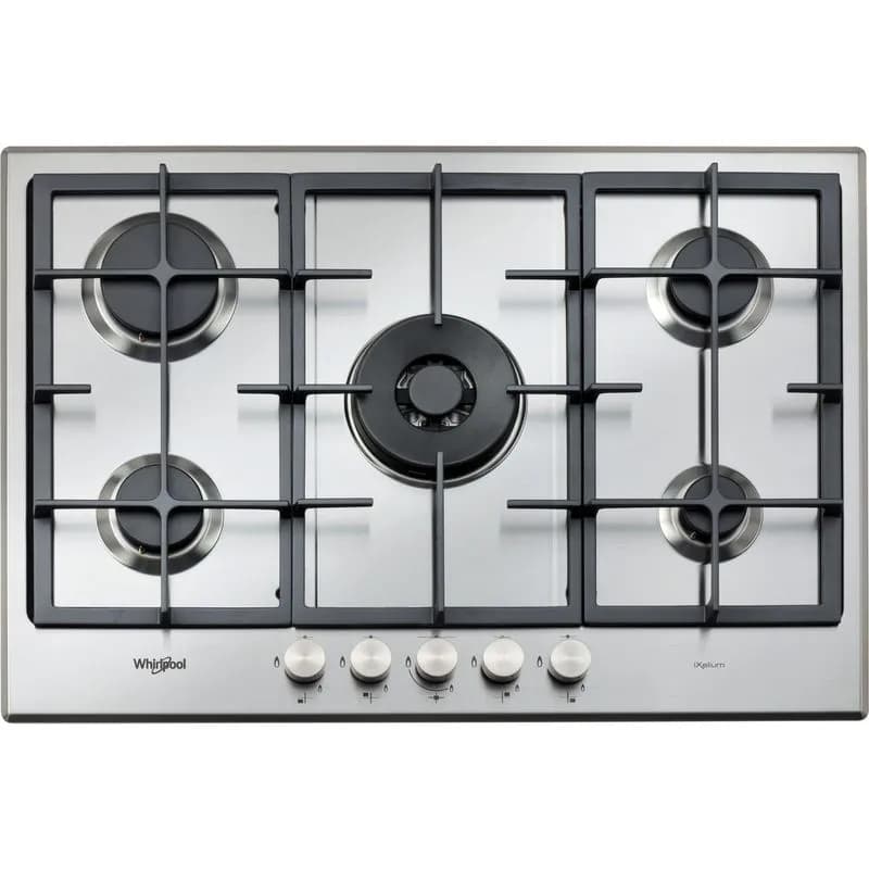 Whirlpool piano a gas GMR7522IXL, 75 cm – Unieuro