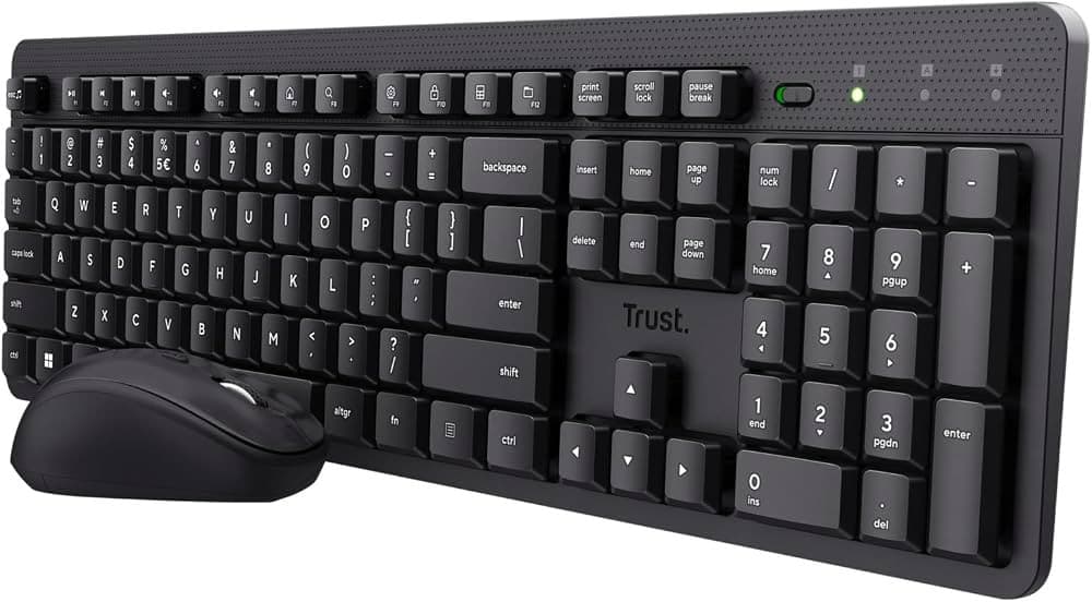 Trust tastiera + mouse IT Ody II WL25019 in offerta da Comet