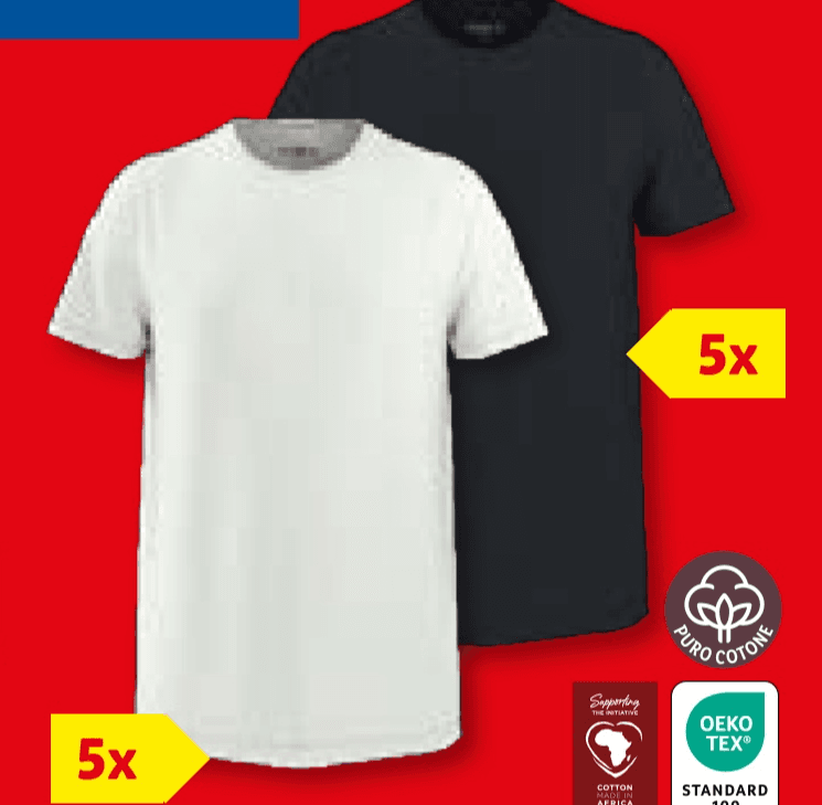 Esmara Men canotta da uomo, 6 pezzi – Lidl
