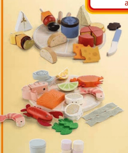 Cesti di alimenti/taglieri Toylino – ALDI