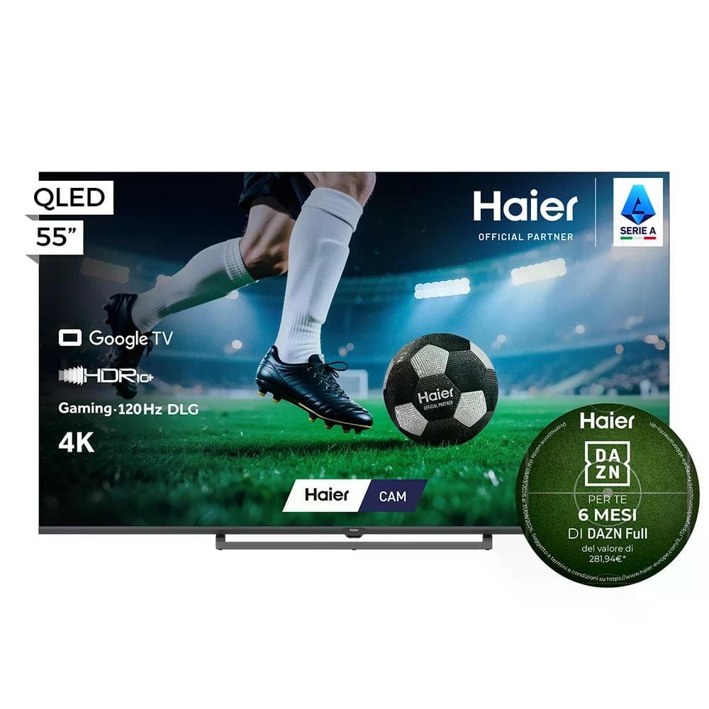 Smart TV QLED Serie S80 H55S80GUX, 55" HAIER – Euronics