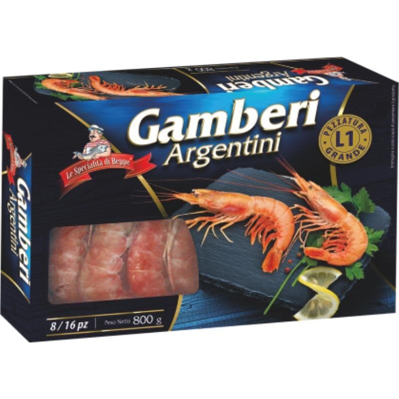 Gamberi Argentini Le Specialità di Beppe 800 g in offerta da MD