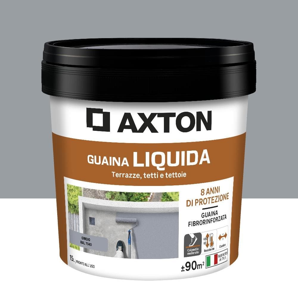 Axton Impermeabilizzante Guaina liquida, 15 L – Leroy Merlin