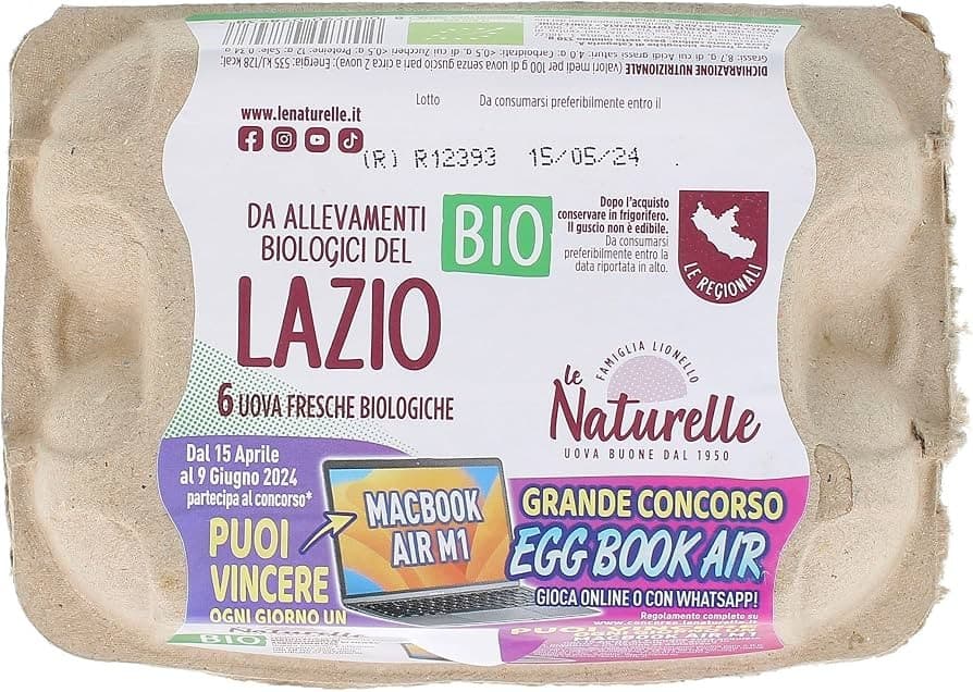 Uova, 6 uova o 4 uova Naturelle – Iper La grande i