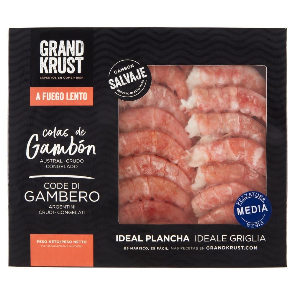 Grand Krust code di gambero argentino 400 g in offerta da Esselunga