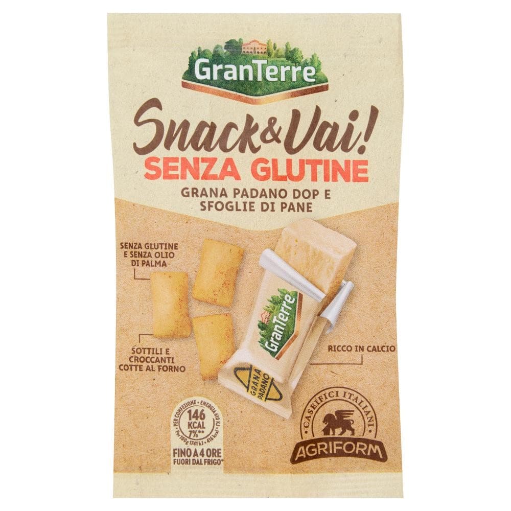 Snack e Vai! Asiago+Minigrissini GRANTERRE – Carrefour