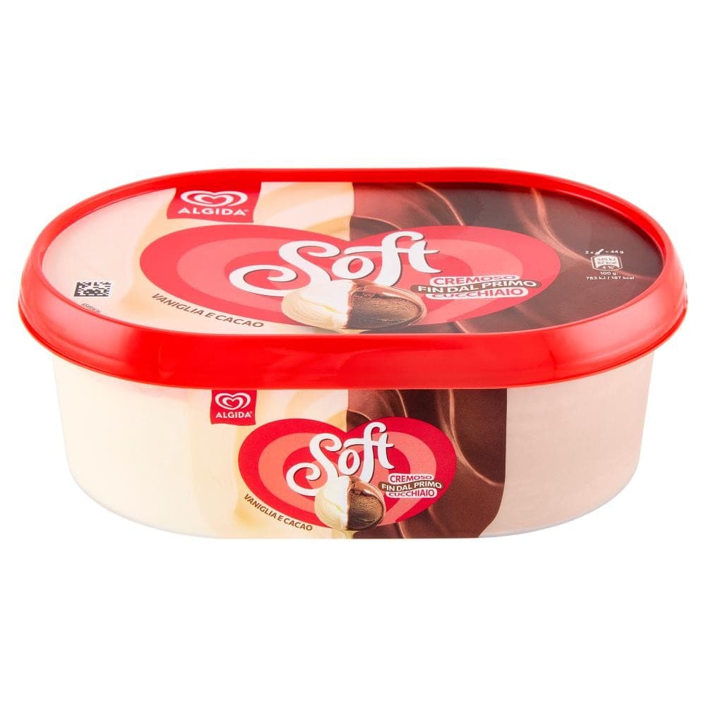 Gelato vaniglia e cacao Algida Soft 440 g in offerta da Penny