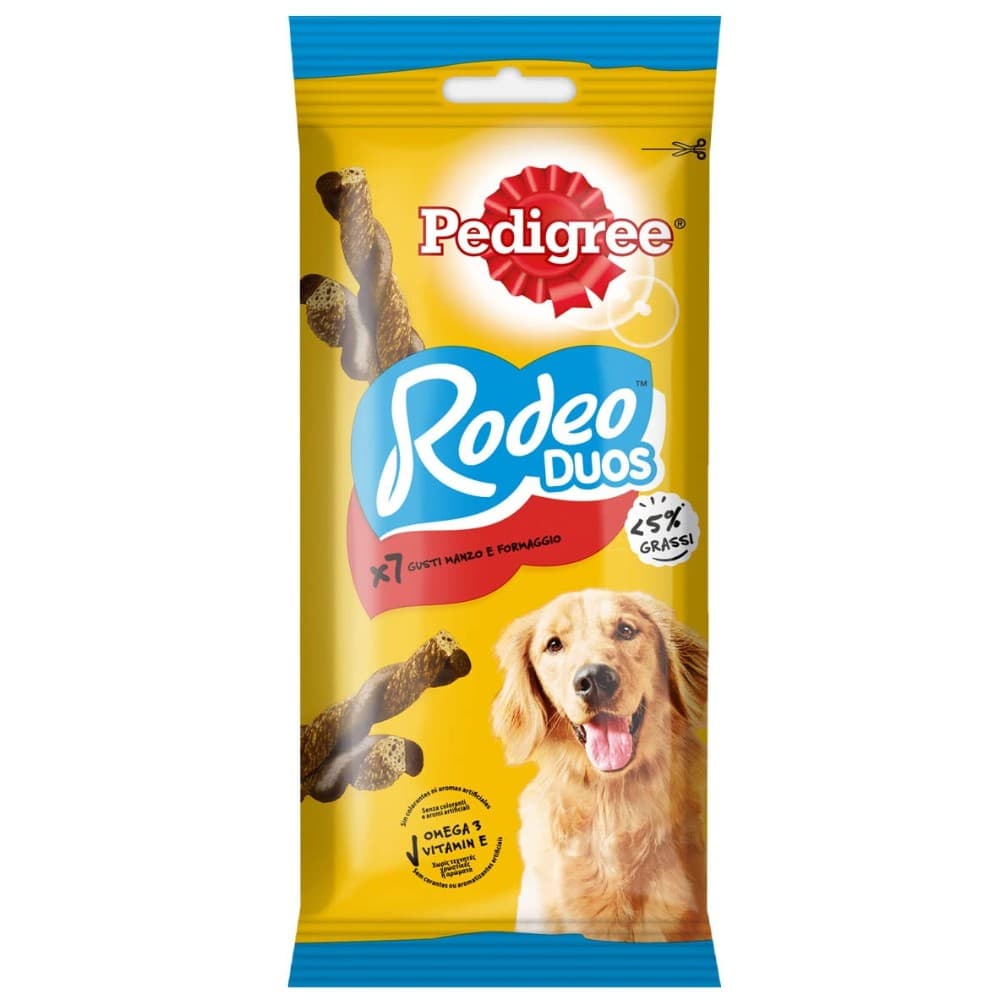 Pedigree Rodeo snack per cani 7 pezzi in offerta da MD