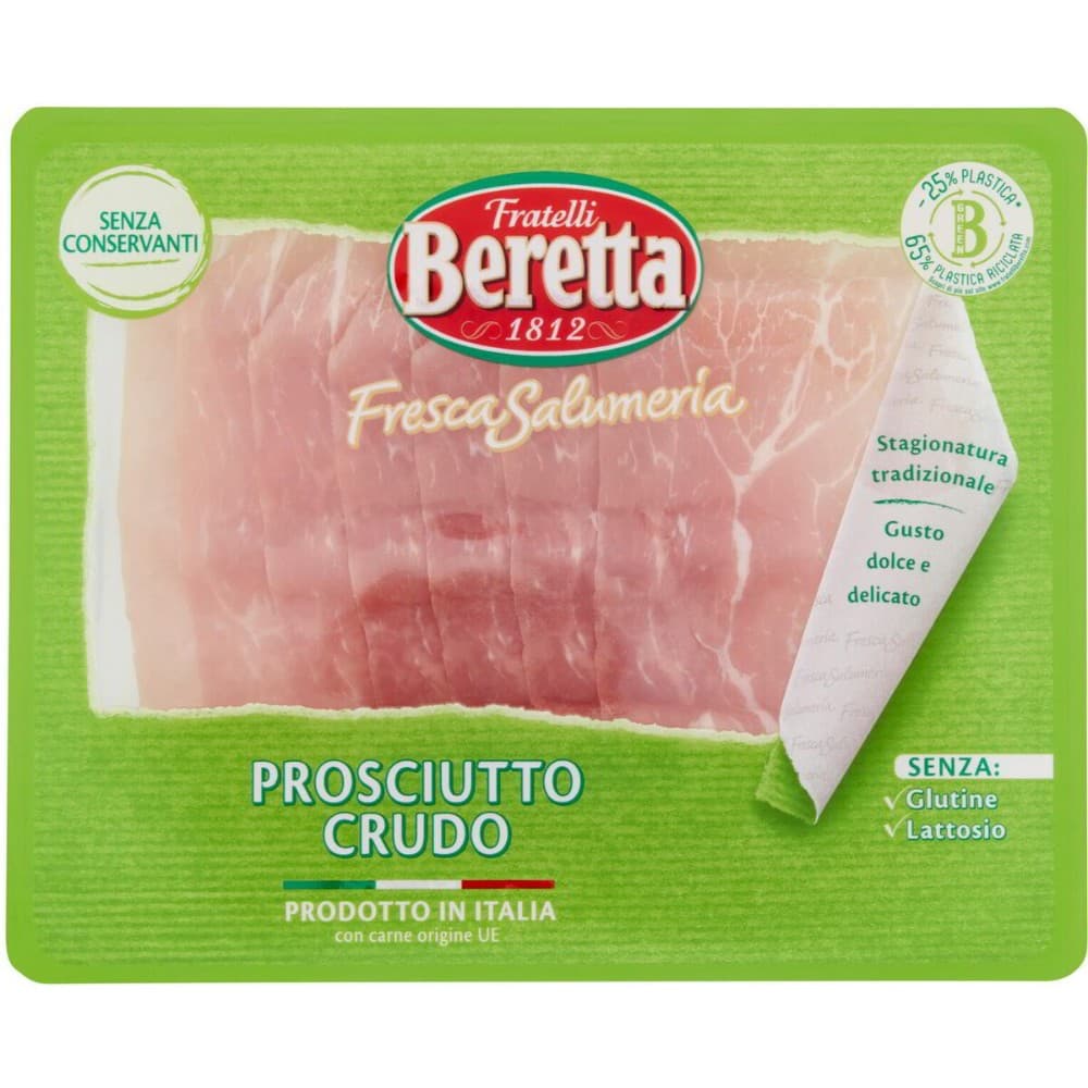Prosciutto crudo Fresca Salumeria Fratelli Beretta, 90 g x2 – Iper La grande i