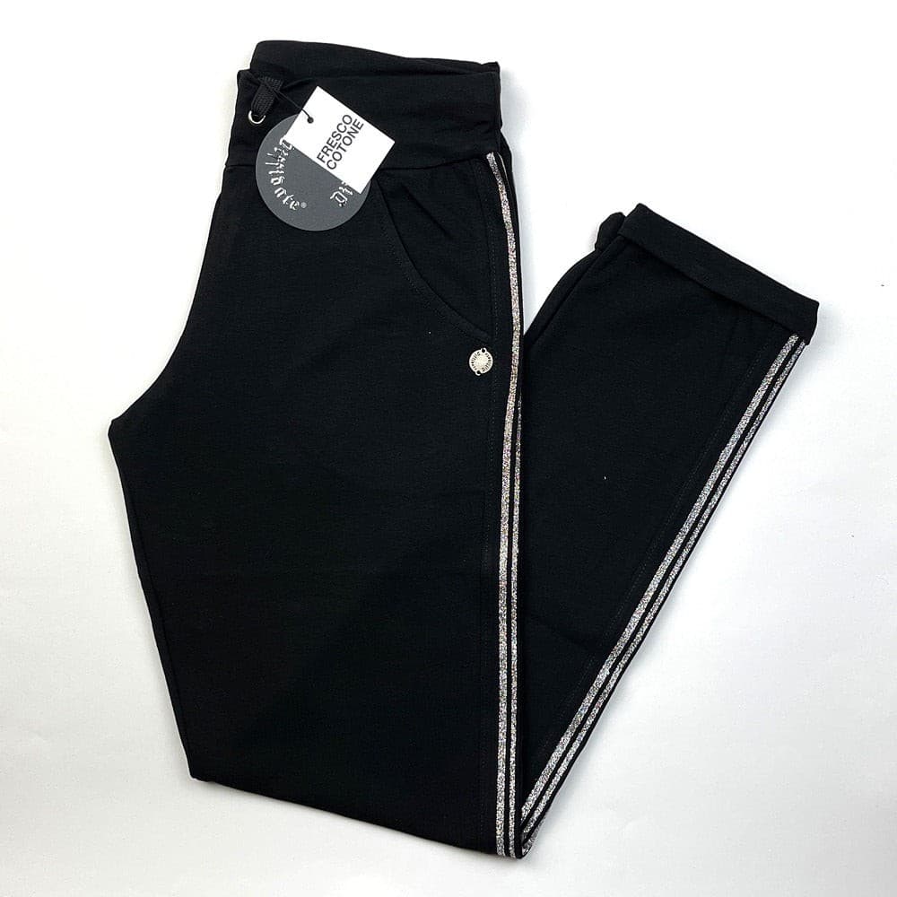 Pantalone con banda lurex Glissade – Eurospin